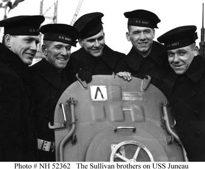 Sullivan Brothers USS Juneau